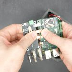 Plugging Port Adaptor Into Radxa X4