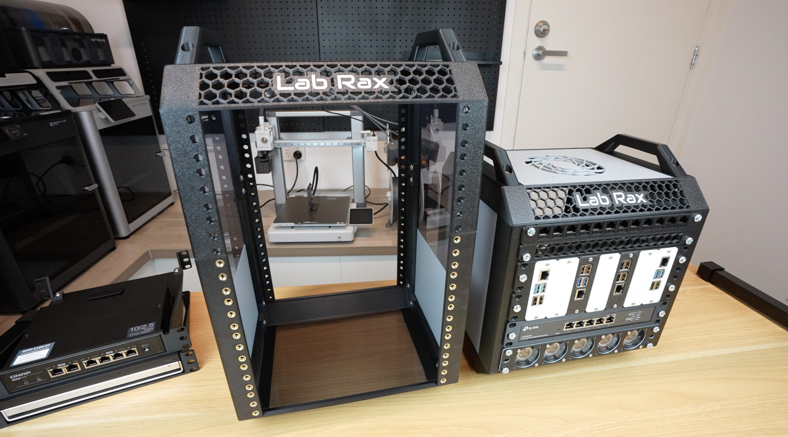Lab Rax 8U Rack and 5U Rack - The DIY Life