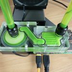 Distribution Block With Pump And Heatsink