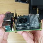 Standoffs Installed Around Active Cooler