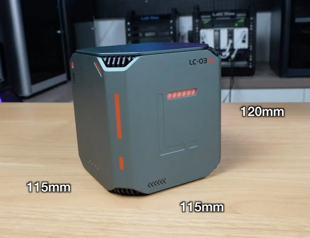 LCMD Microserver Dimensions