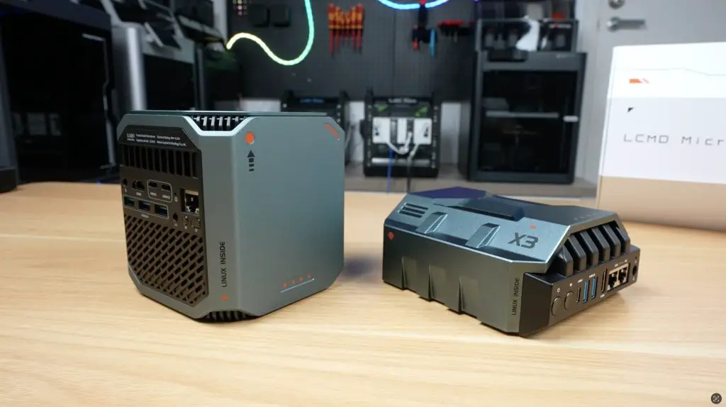 LCMD Microserver and AI Pod Back