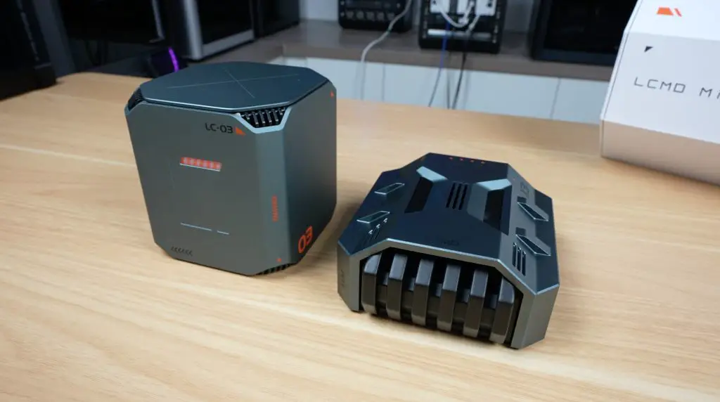 LCMD Microserver and AI Pod Together