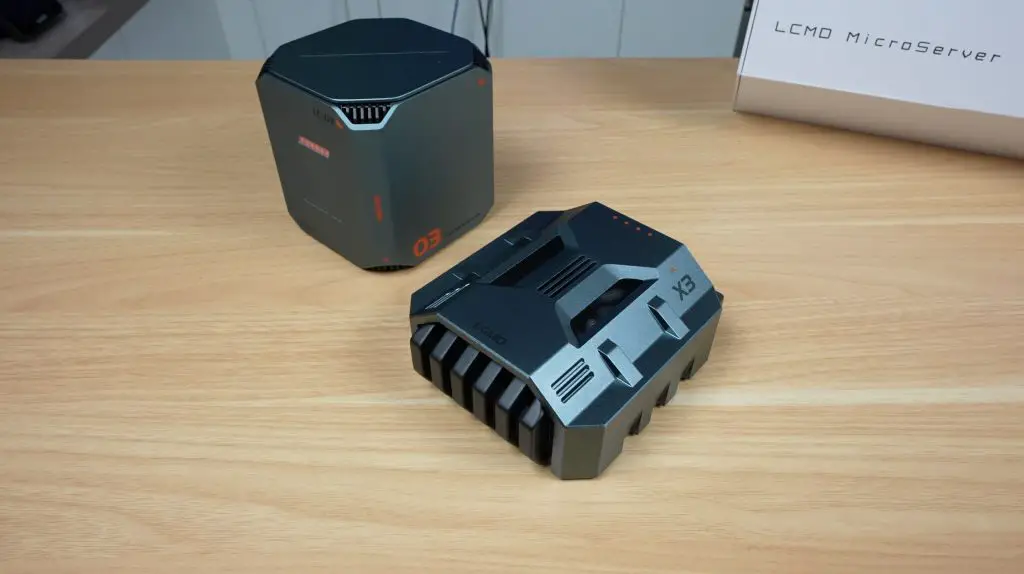 LCMD Microserver and AI Pod Top Front
