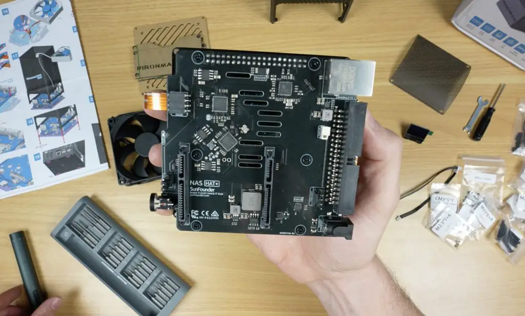 SATA and Control Hat