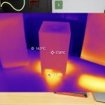 Thermal Camera Shot of Thermal Stress Test