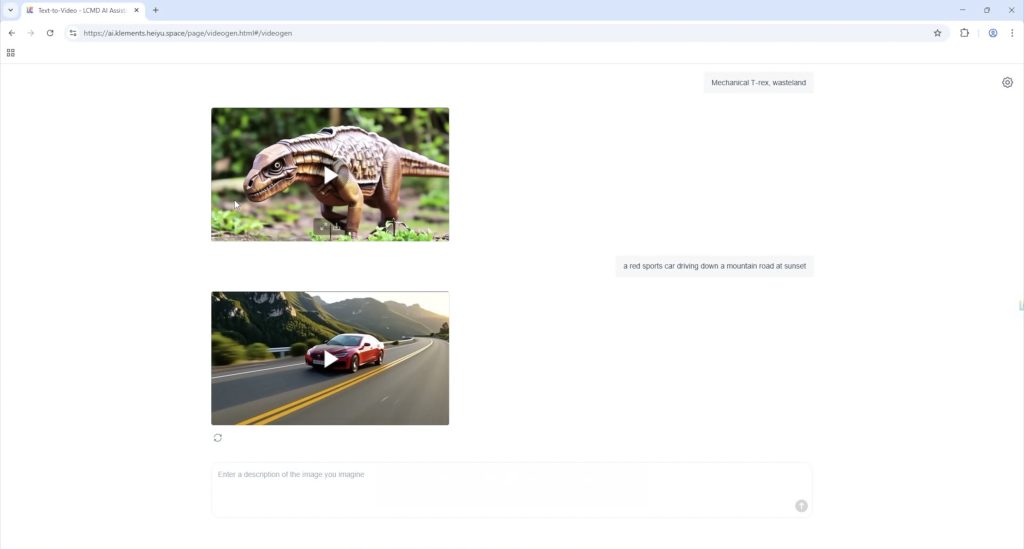 Video Generation Example 1