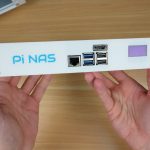 Completed Pi NAS Shelf