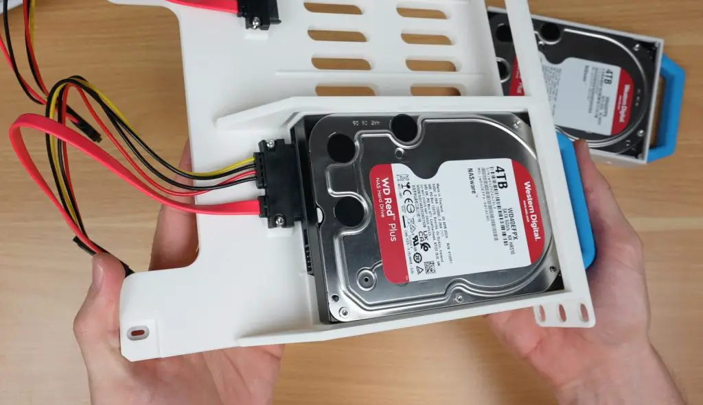 Drives Installed In Rack