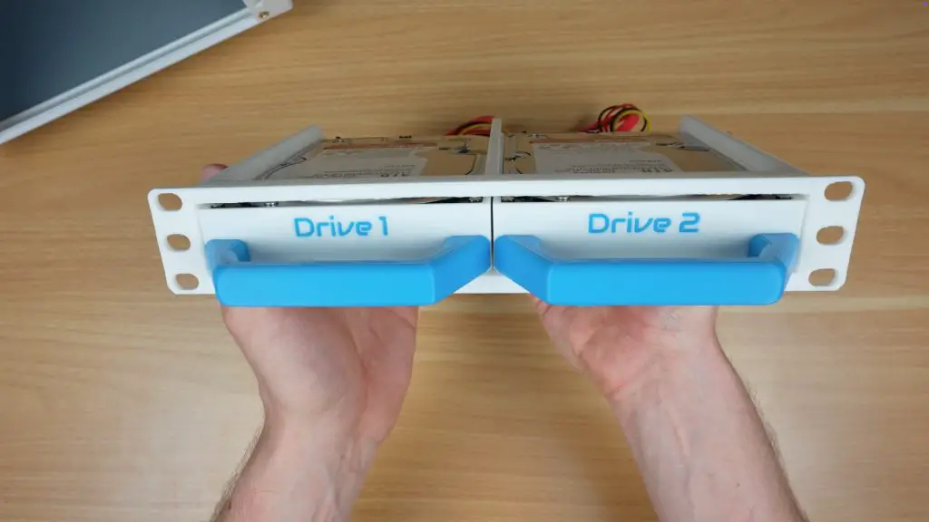 Dual 3.5 Inch Drive Trays