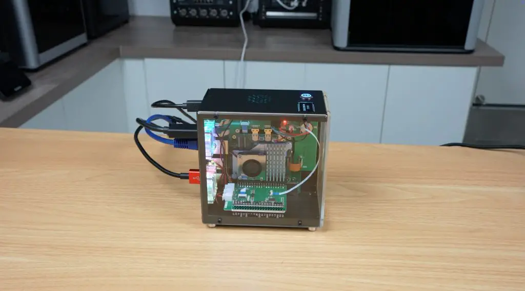 Elecrow Pi 5 Case Side On