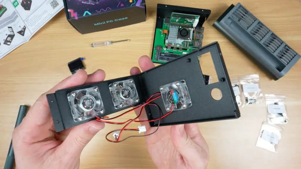 Installing Three 30mm Fans