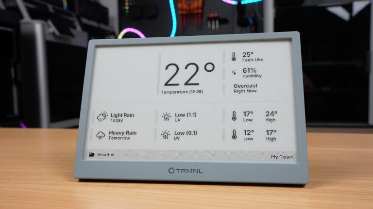 TRMNL: The Open Source Smart Display You Can Also Build Yourself