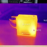 Thermal Camera Shot Of Case