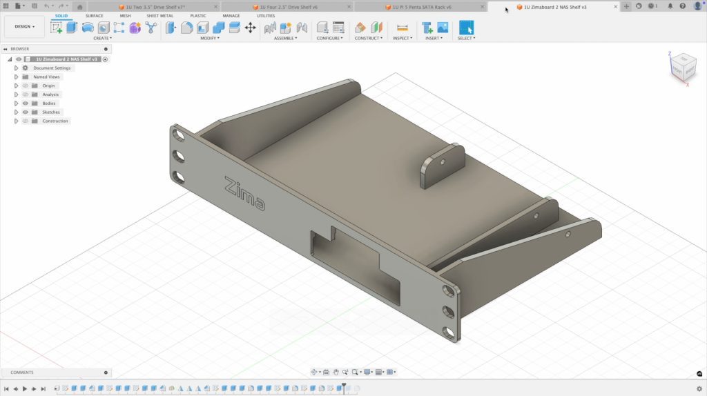 Zimaboard 2 NAS Shelf