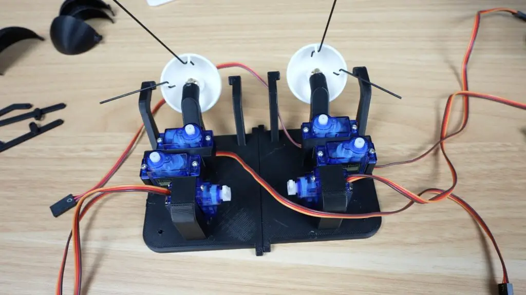 All Servos Installed