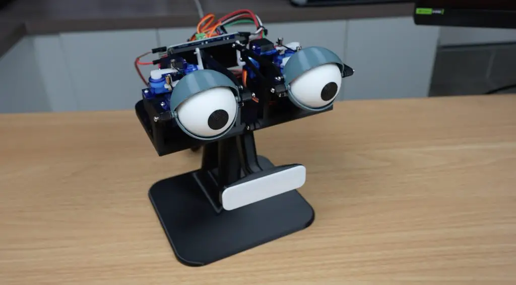 Animatronic Eyes on Chatbot