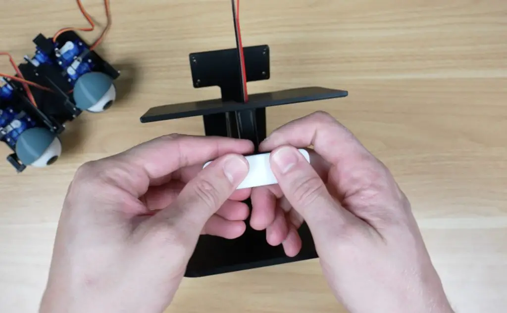 Diffuser Plate Pushed Into Place