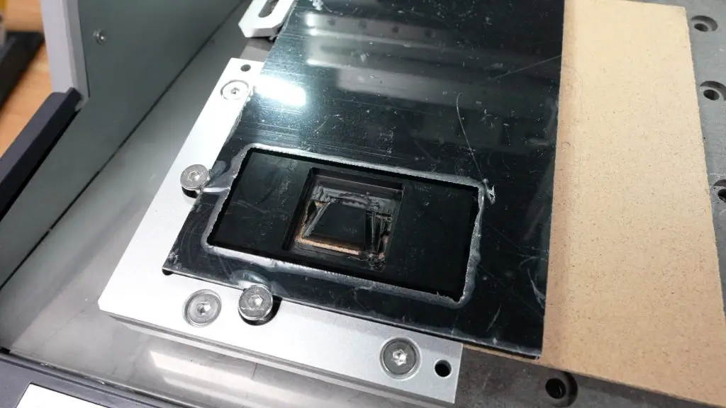 Black Acrylic Front Panel With OLED Display