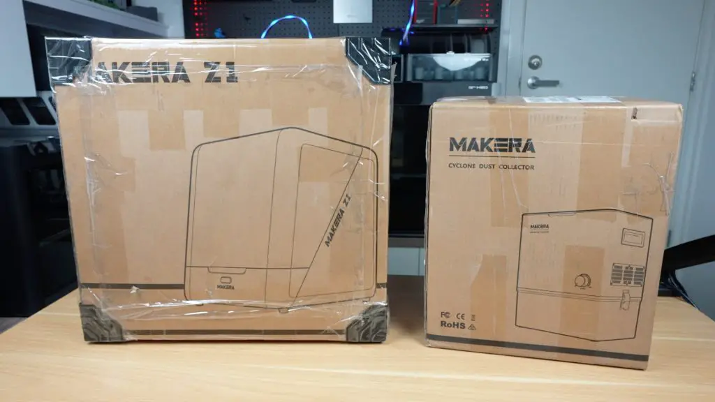 Makera Z1 and Cyclone Dust Collector