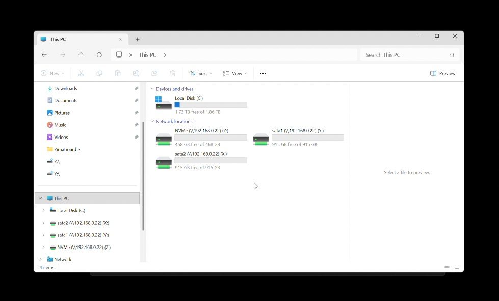 NAS Drives Mapped To Windows PC