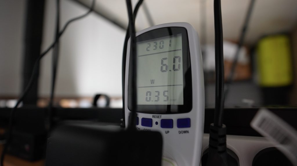 Power Consumption During Idle and Load