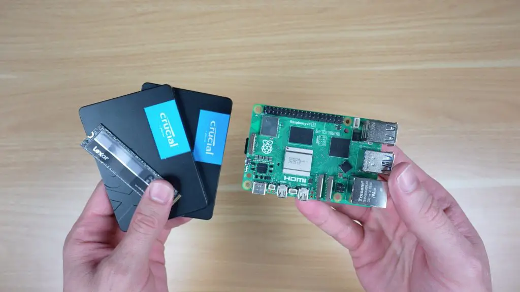 Raspberry Pi 5 and SSDs