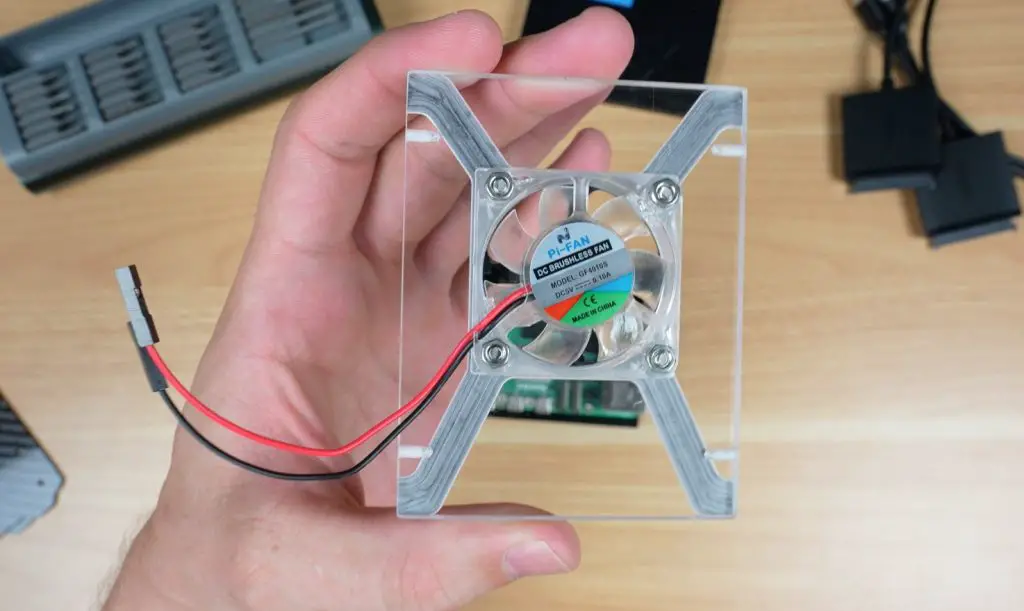 Top Panel With Fan Completed