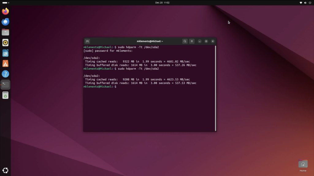 Storage Drive Speed Test